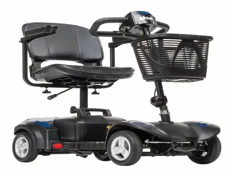 Scout LT 4 Wheel Scooter EXT SCOUTLT4_mobimed